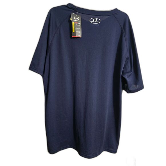 NWT Under Armor - Heat Gear - Men's Performance Wear - Size XXL - Navy - Picture 2 of 7